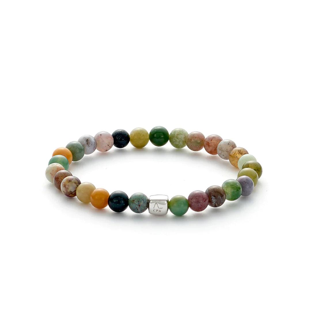 Alexander Lyngaard Armbånd - Indian Agate 6mm - Armbånd - C00912-001