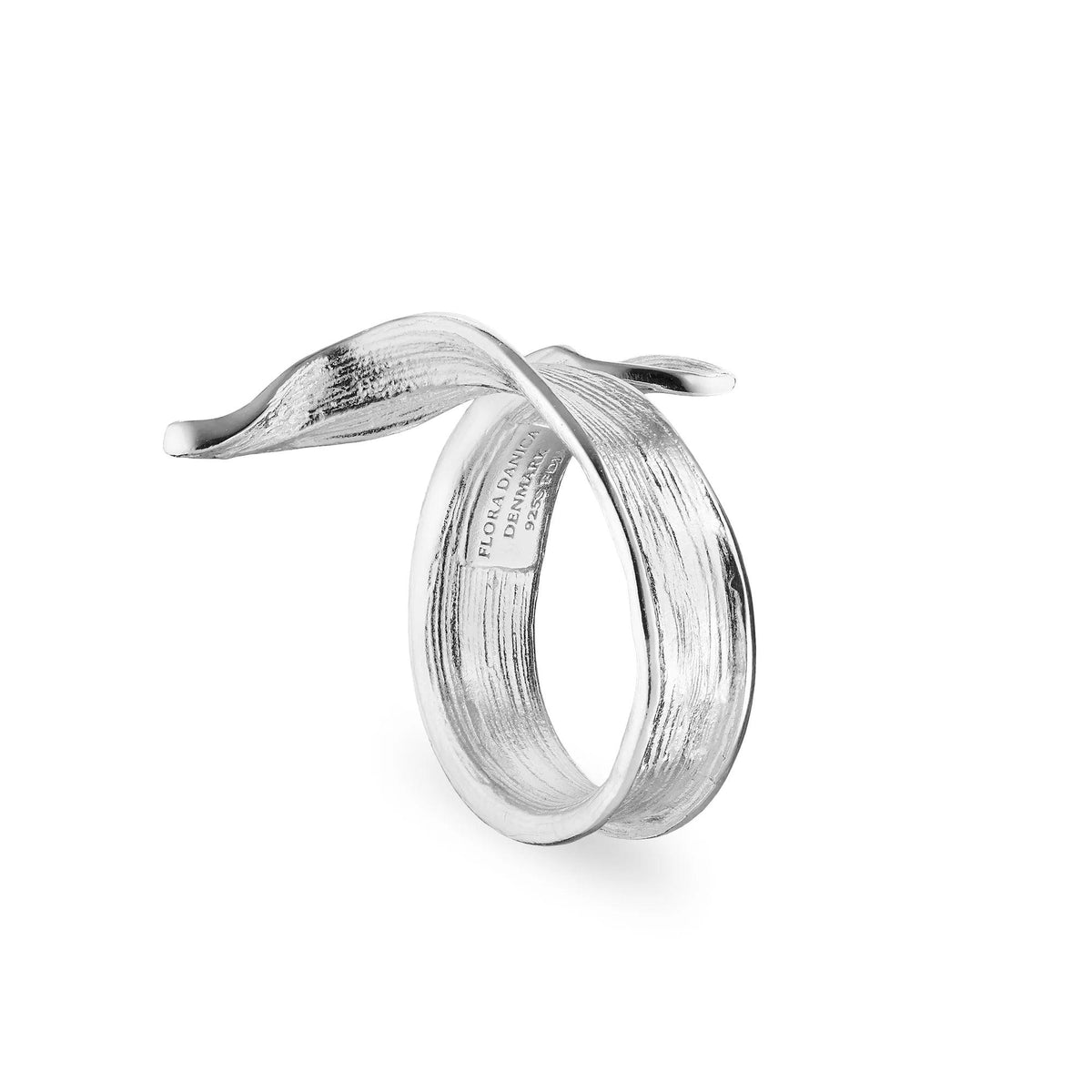 Flora Danica Græs Statement Ring - Sølv - Ringe - 907.GR-STRI-S-001