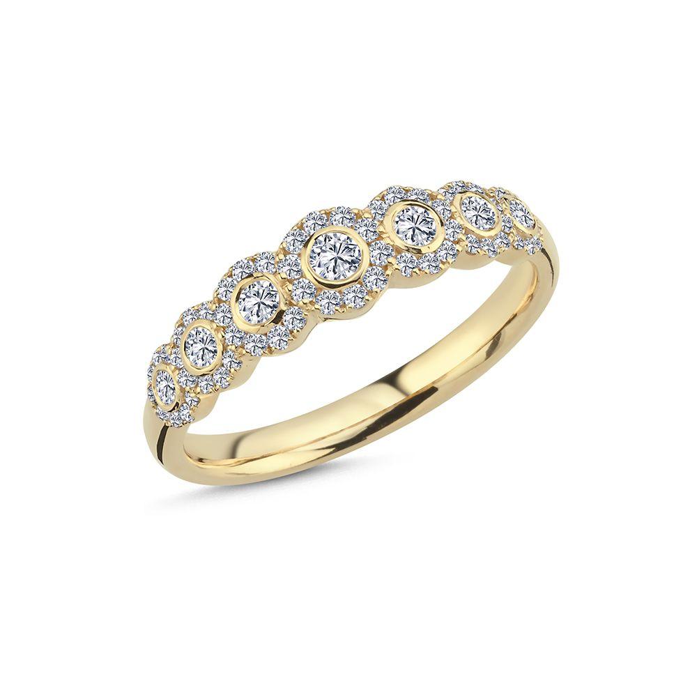 Nuran 14kt Duchess ring 0.57ct W.Si - Ringe - A2450-057-RG-001