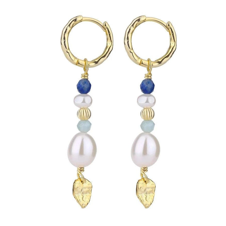 Wioga Callista Øreringe I Forgyldt Sølv - Øreringe - E-8421-GP