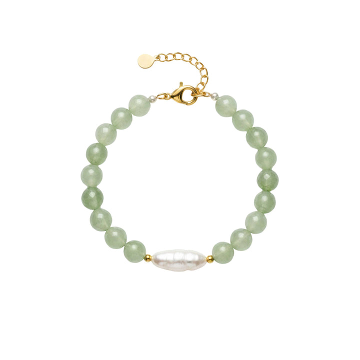 Hultquist Aura Pearl Aventurine Armband