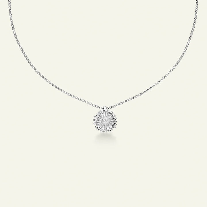 Flora Danica Tusensköna Halsband med Hänget i Silver 