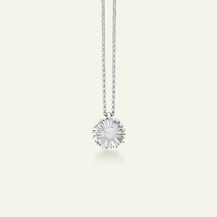 Flora Danica Tusensköna Halsband med Hänget i Silver 