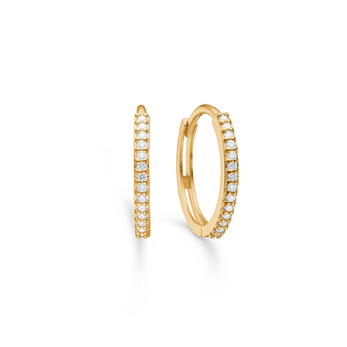 Mads Z 14kt Lumina Creol 0,14ct W.si