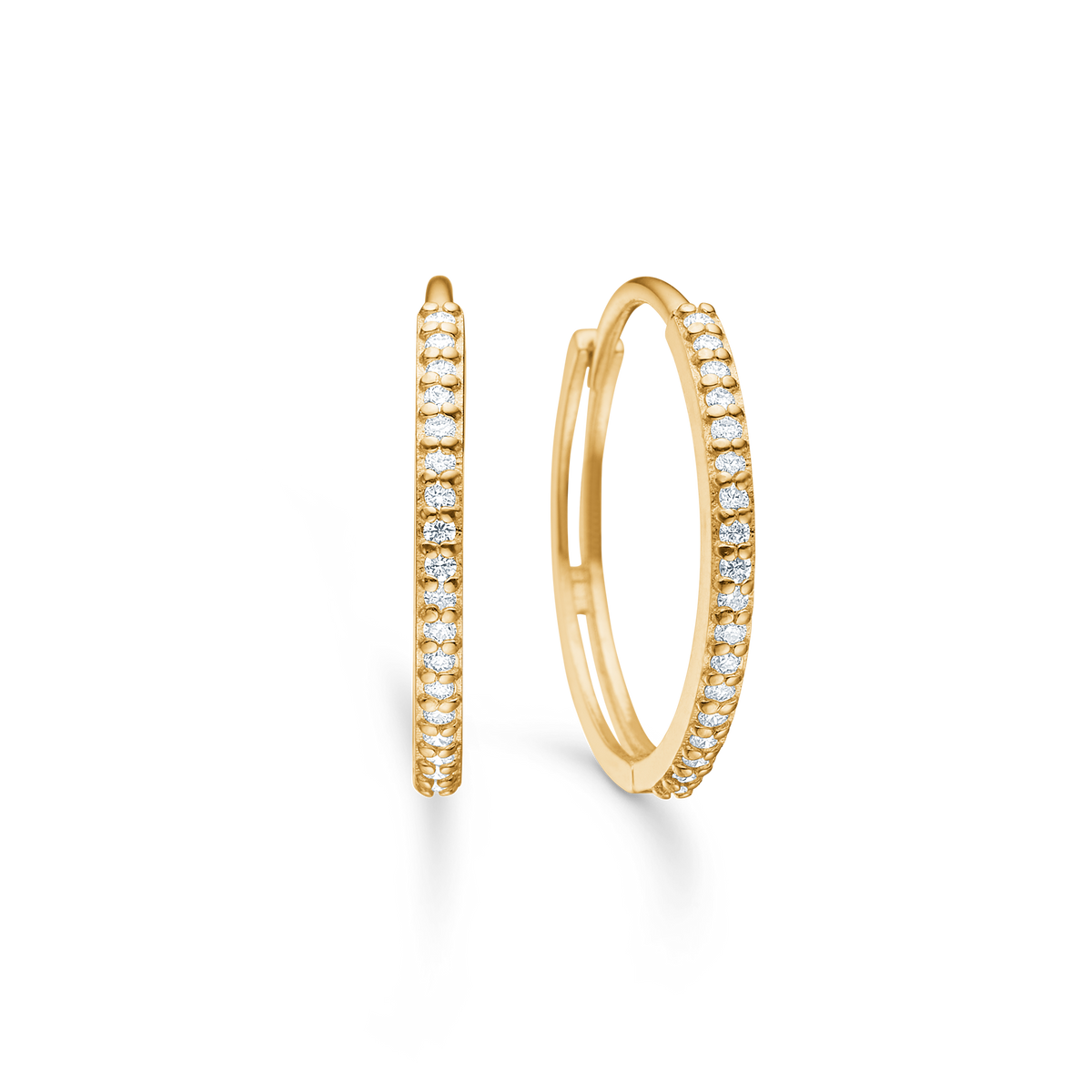 Mads Z 14kt Lumina Creol 0,18ct W.si