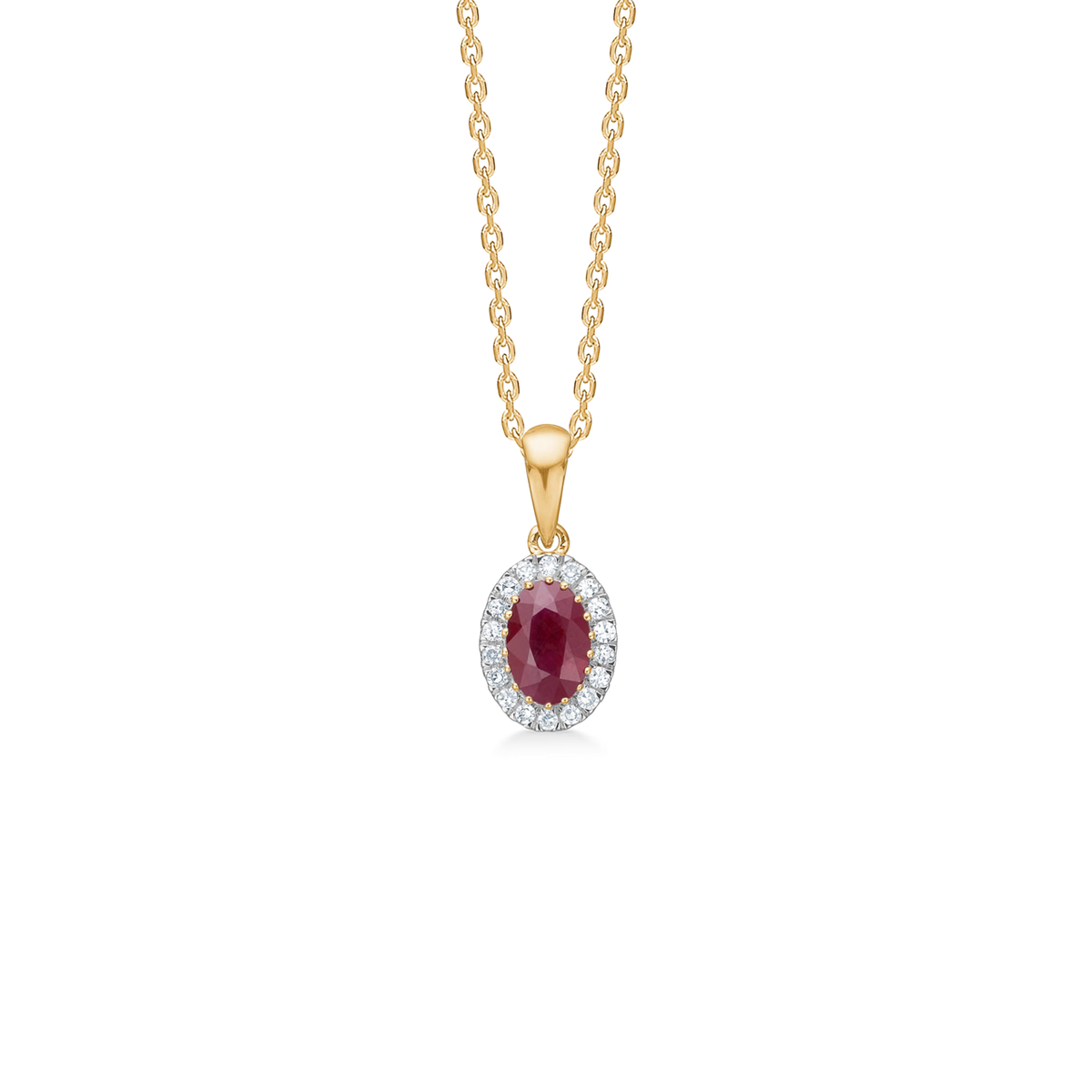 Mads Z Scarlet Bloom – Rubinsmycke i 14 karat guld – 1534079