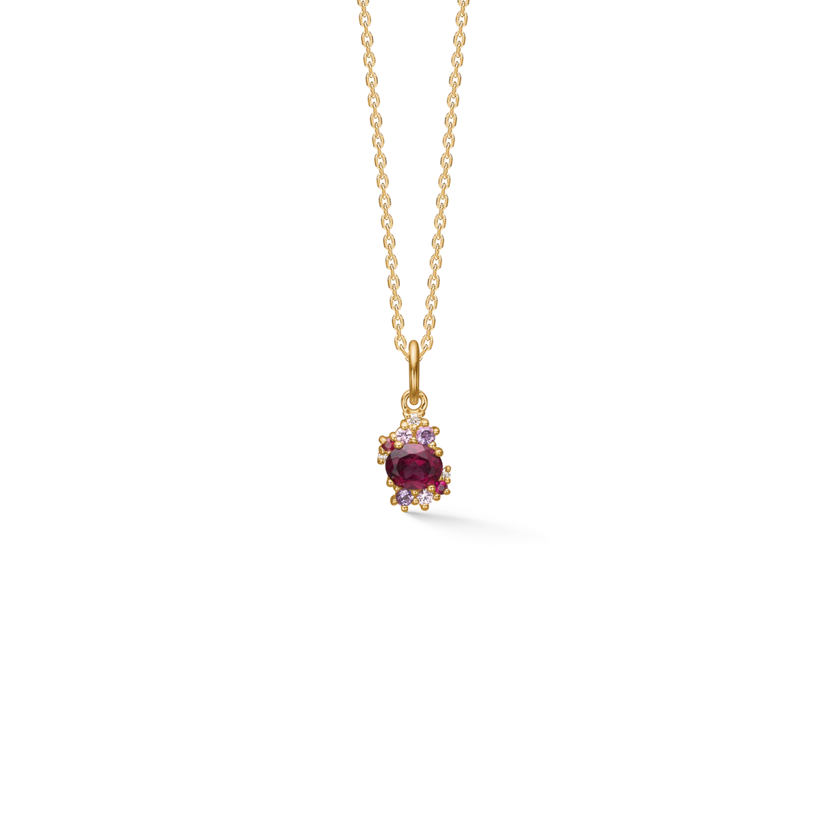 Mads Z Four Seasons Autumn Petite hänge i 14 kt guld 