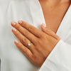Mads Z Diamond Drop diamant ring i 14 kt. guld 