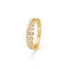 Mads Z Endless Ring – Diamantring i 14 karat guld – produktbild 2