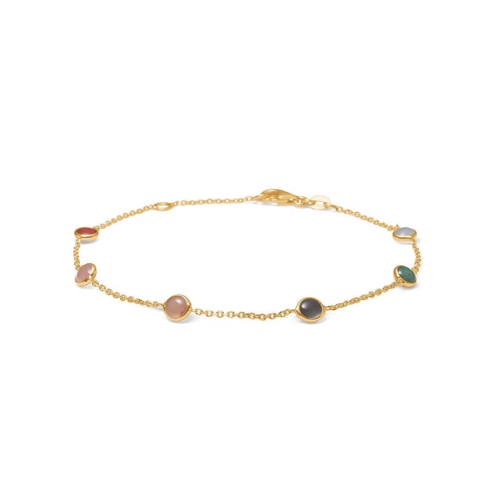 Mads Z Viva Armband i 14 kt. guld m. Månsten 