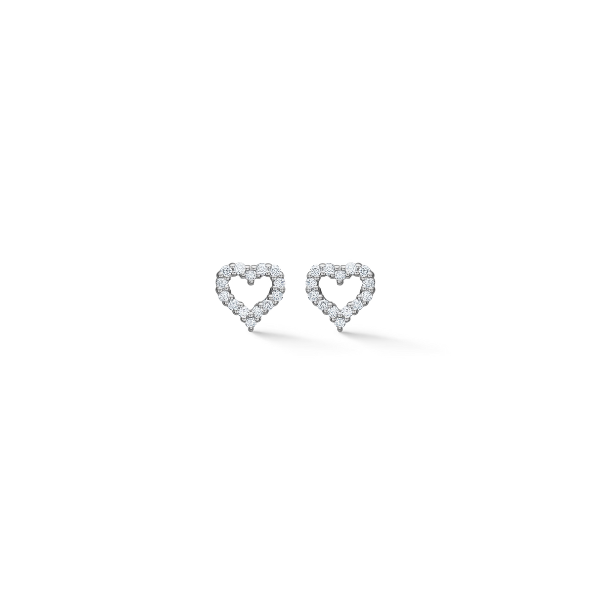 Mads Z Tender Heart Silver Örhängen 
