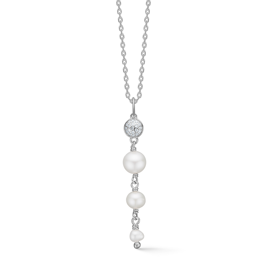 Mads Z Dome -halsband i silver