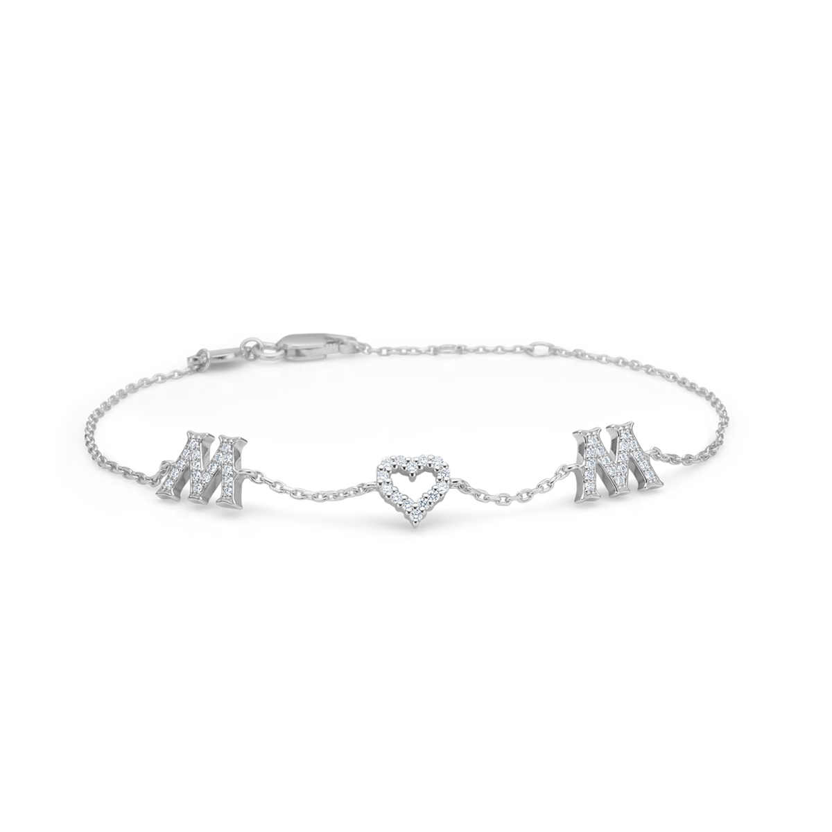 Mads Z Silver Wow/Mom armband 