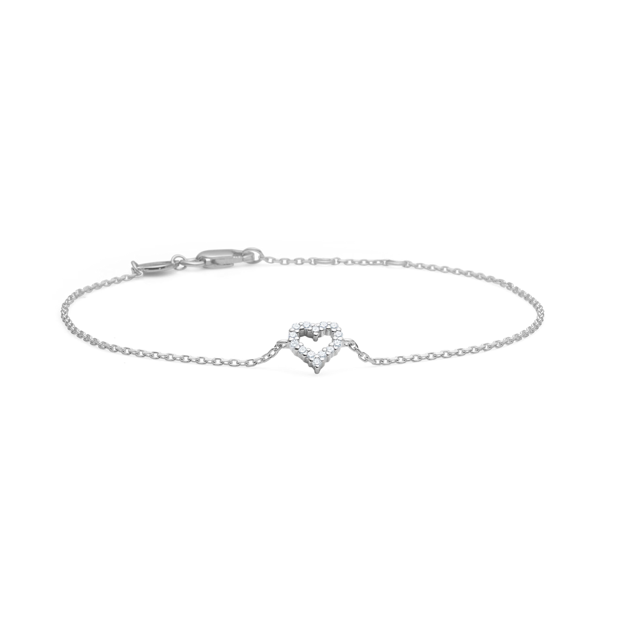 Mads Z Silver Tender Heart Armbånd 