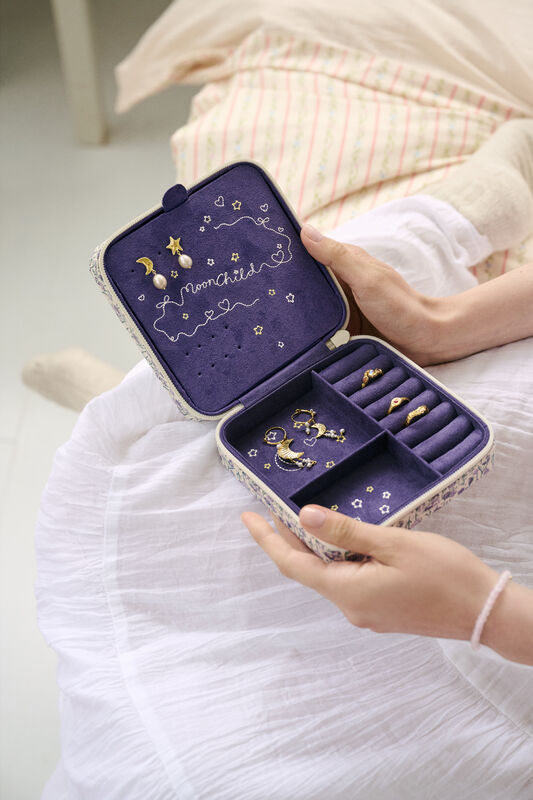 Moonesten Amelia smyckesbox - Purple Heart