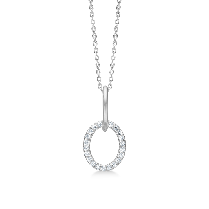 Mads Z Viola -halsband i silver
