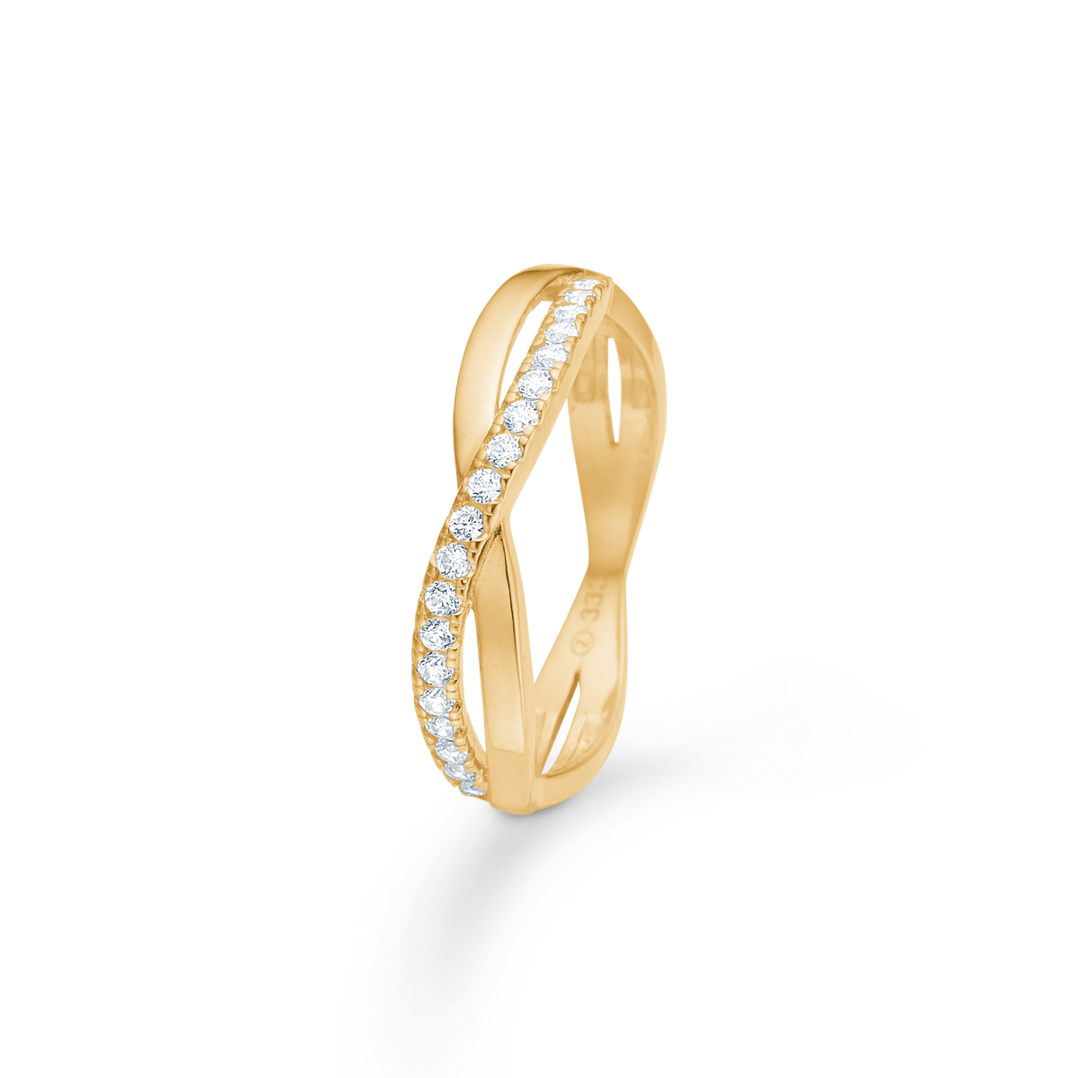 Mads Z Liv 8kt Guld Ring m. Zirkonia
