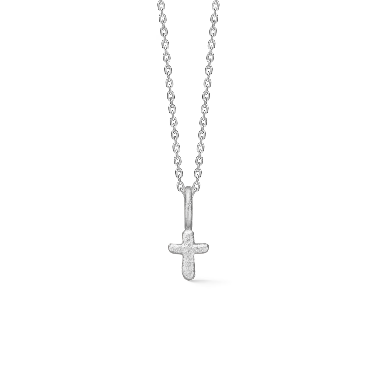 Studio Z Faithful Cross Halskæde I Sølv