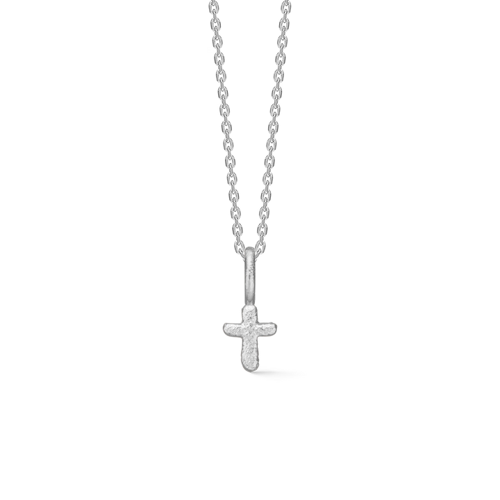 Studio Z Faithful Cross Halskæde I Sølv