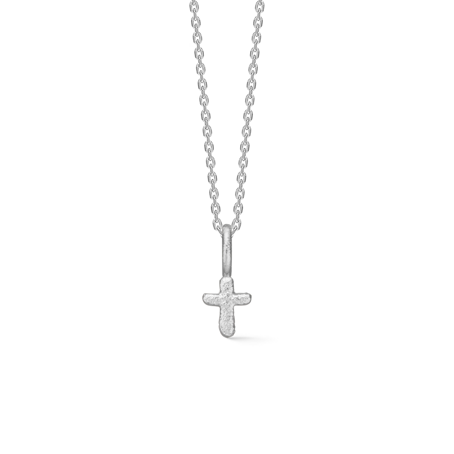 Studio Z Faithful Cross Halskæde I Sølv