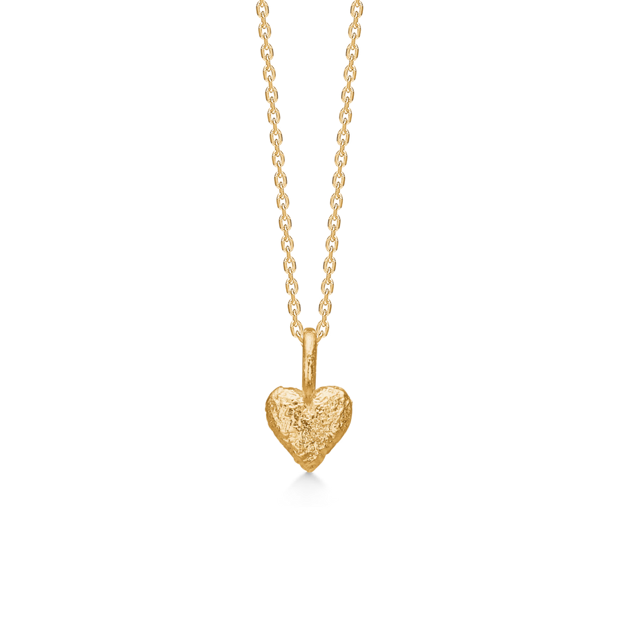 Studio Z Amour Heart Halskæde I Forgyldt
