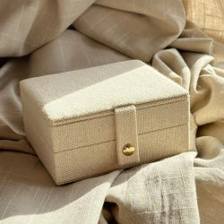 Aqua Dulce Jewellery Box Medium Sand – 7375