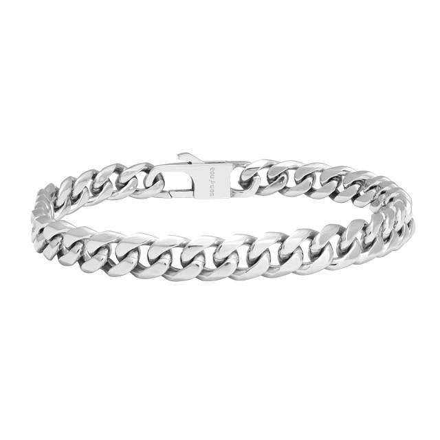 Son Of Noa Herre Armbånd - Blank Stål  ﻿