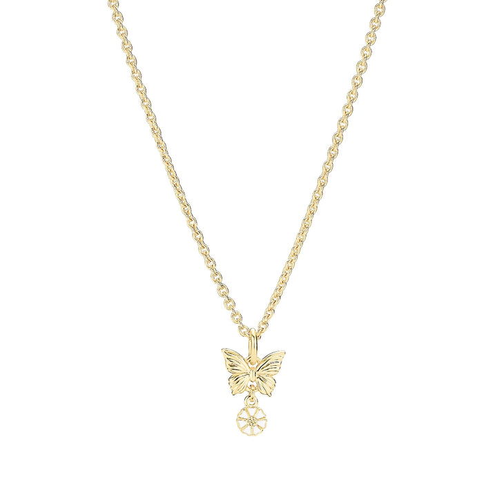 Marguerit -halsband med fjäril