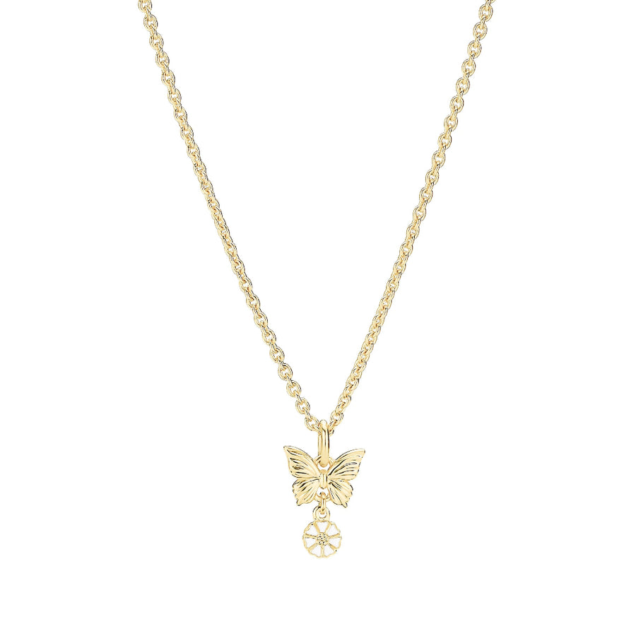 Marguerit -halsband med fjäril