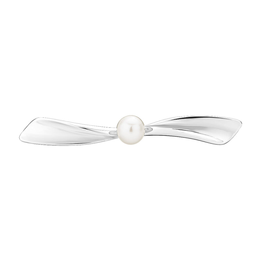 Lund Köpenhamn Silver Broche med Pearl - 9041392