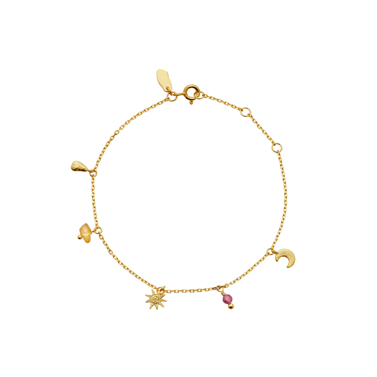 Moonsteen Addison Armband Gilded Silver