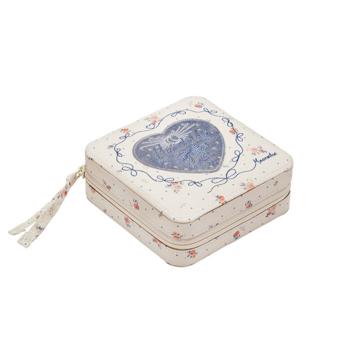 Moonesten Amelia smycken Box Sky Blue