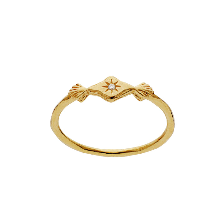 Maanesten Annie Forgyldt Ring