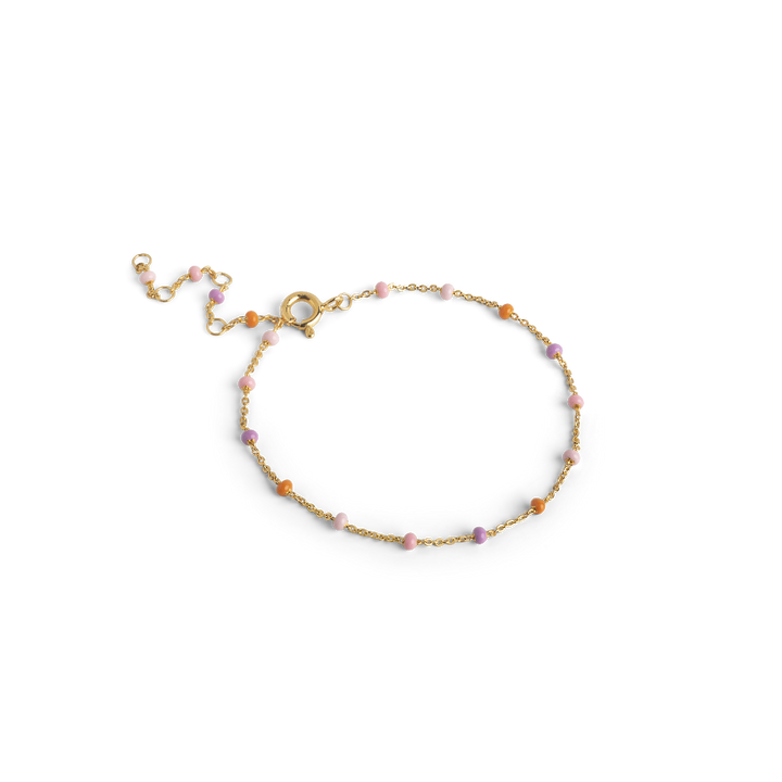 Emalj Lola armband rodnad