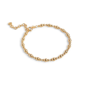 Guldpläterad armband
