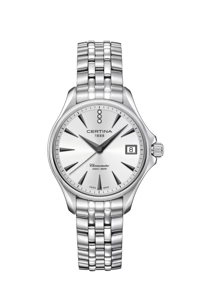 Certina DS Action Lady Diamonds - Silver – C0320511103600