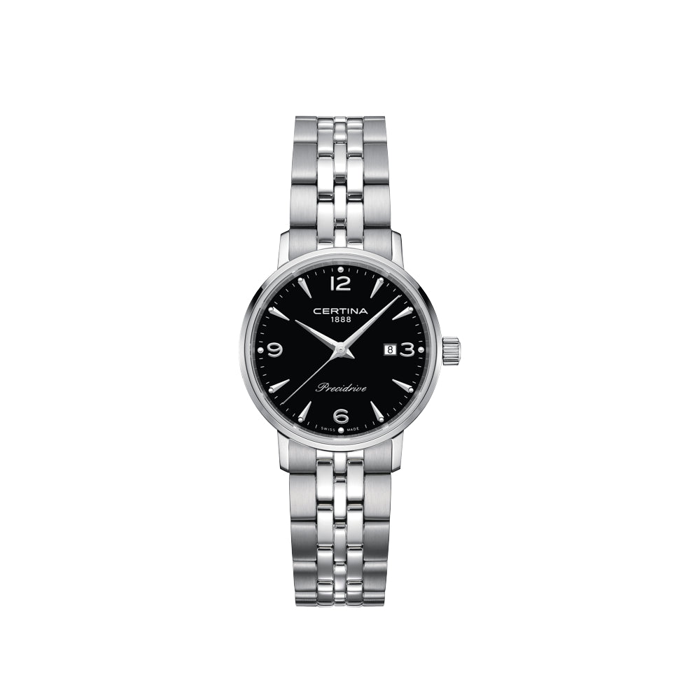 Certina DS Caimano Lady - Black Clock Discs