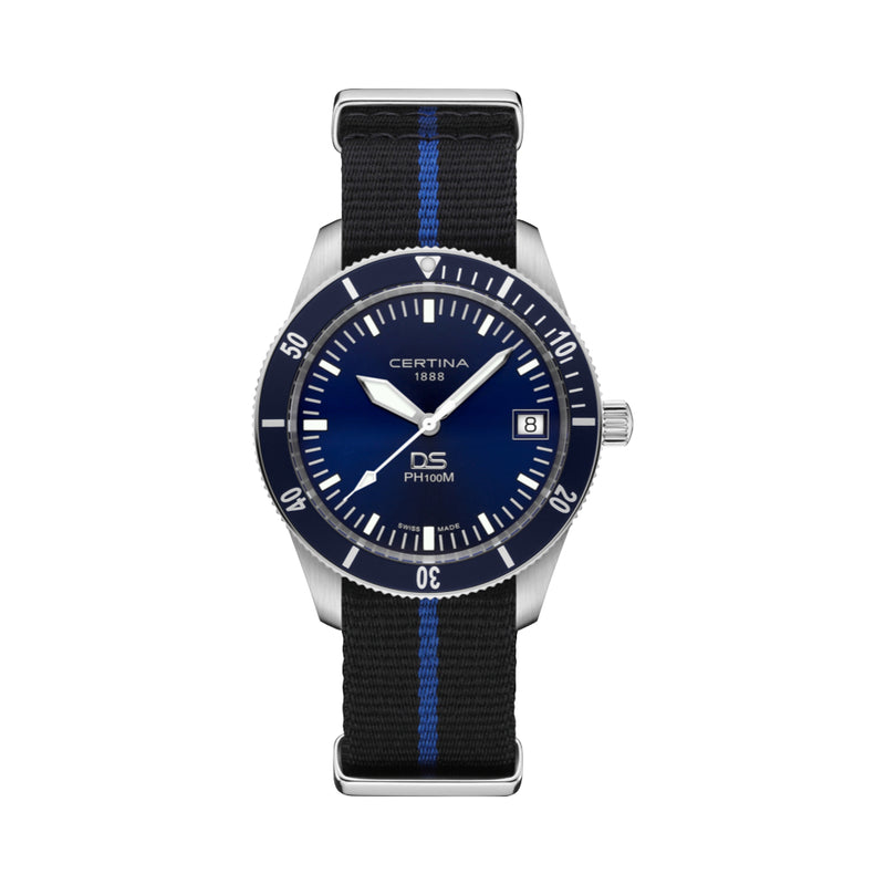 Certina DS PH100M Gent Blå Urskive