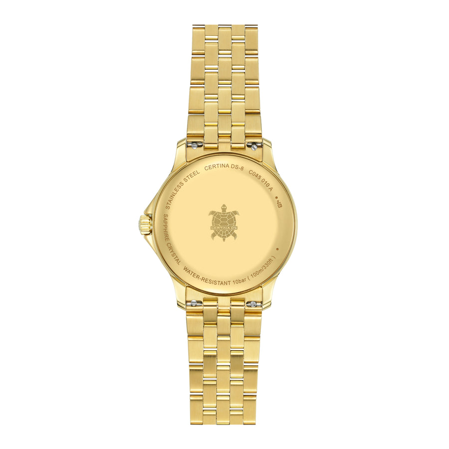 Certina DS-8 Lady 31mm med guldpvd