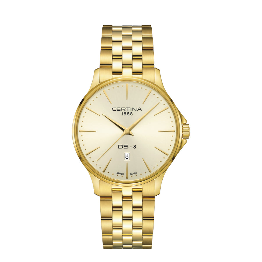 Certina DS-8 GID GOLD PVD 40mm