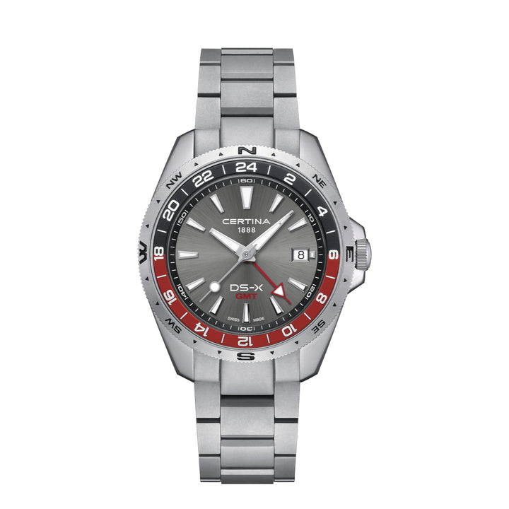 Certina DS-X GMT Grå Urskive 41mm
