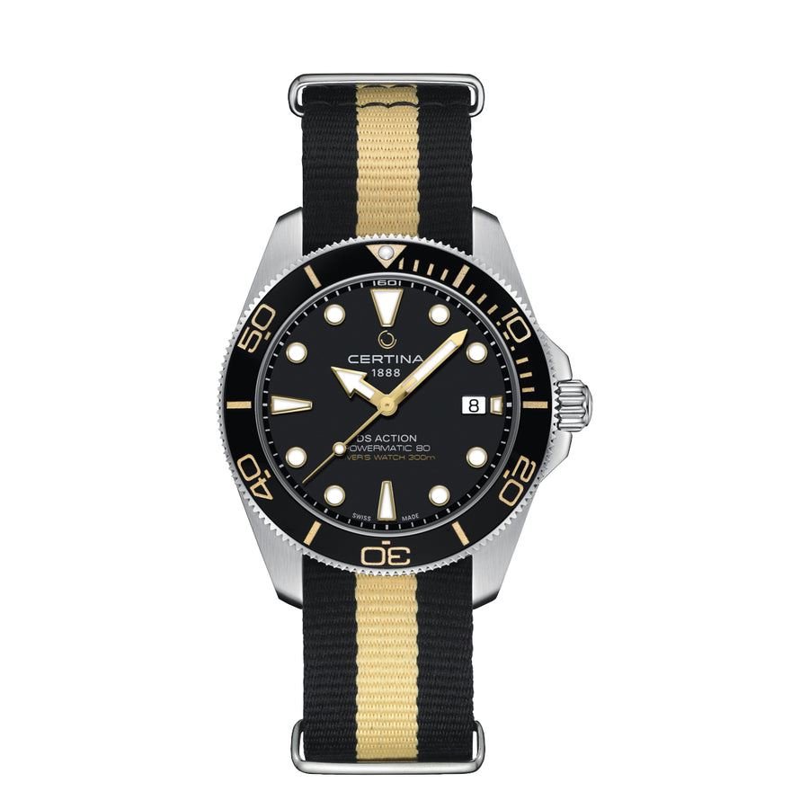 Certina DS Action Diver 40 mm Powermatic 80 - Nato Rem