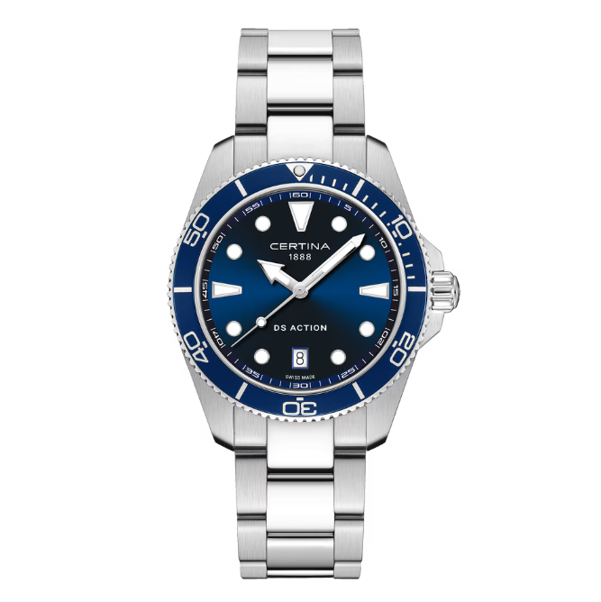 Certina DS Action – 40 mm Blå urtavla – C0484101104100