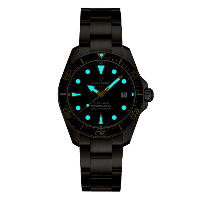 Certina DS Action Diver Titanium 38mm - Powermatic 80 – produktbild 3