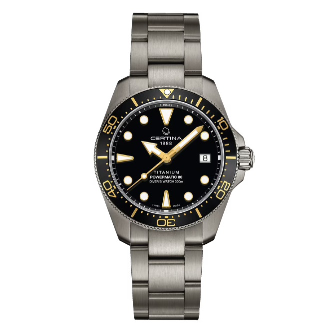 Certina DS Action Diver Titanium 38mm - Powermatic 80 – produktbild 5