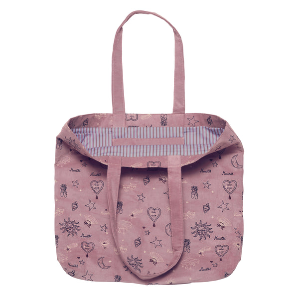Maanesten Magic Corduroy Totebag Theatre Magical Purple