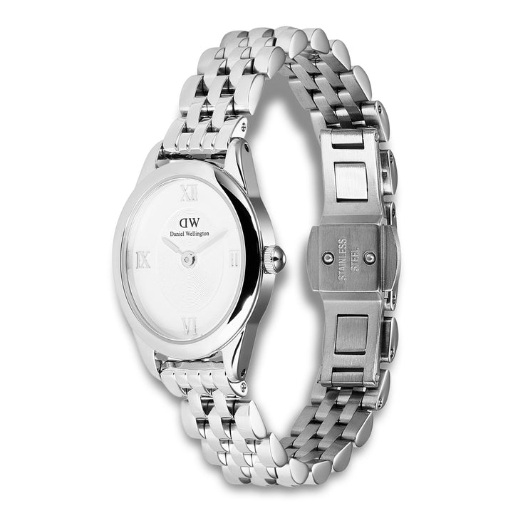 Daniel Wellington Oval Mini Silver Tone - - ADW00100808