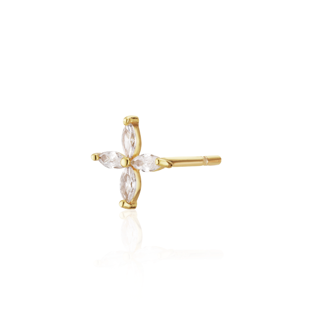 Alura Eclipse Single Örhänge med Zirconia