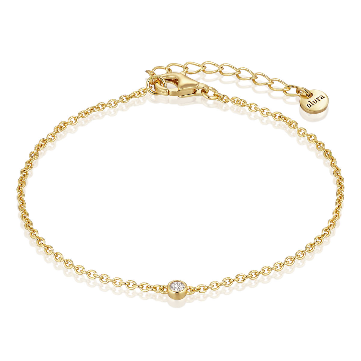 Alura Copenhagen Embrace Armband – Förgyllt armband med zirkonia 