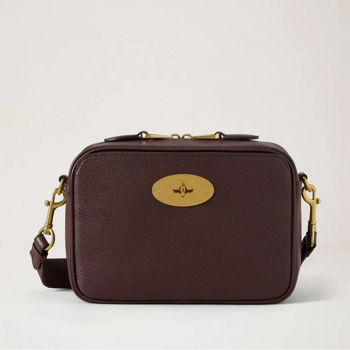 Mulberry Darley Camera Bag Small Classic Grain Oxblood – produktbild 2
